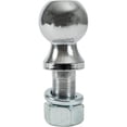 thumbnail image 1 of 7500 lbs Chrome Towing Hitch Ball - 2 x 1.25 X 2.25 in., 1 of 1