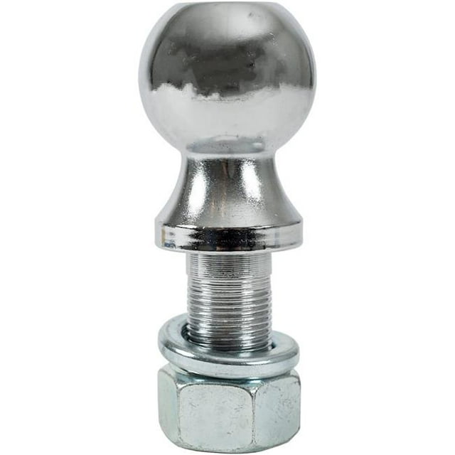 7500 lbs Chrome Towing Hitch Ball - 2 x 1.25 X 2.25 in.