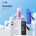 thumbnail image 4 of ORICO USB HUB for Laptop 5Gbps USB 3.0 HUB with USB C Ports & RJ45 Portable USB Splitter, 4 of 12