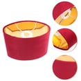 thumbnail image 4 of 1pc Stable Lampshade Oval Lamp Cover Practical Room Lampshade Desktop Decor, 4 of 8