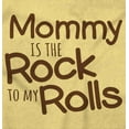 thumbnail image 2 of Funny Mommy is the Rock to My Rolls Toddler Boy Girl T Shirt Infant Toddler Brisco Brands 24M, 2 of 6