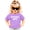 Purple Shirt, variant on Birthday Girl Period for Baby and Toddler Youth Girls Birthday Outfit Purple Shirt 18 Months