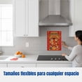 thumbnail image 4 of Abbraccia Adhesivo de pared Dios de la Cocina 2026, decoración de cocina, efecto dimensional, bendición, decoración festiva, 4 of 5