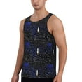 thumbnail image 2 of Easygdp Physical Formulas Men's Tank Top, Sleeveless Muscle T Shirts, Breathable, Quick-Dry, Loose for Gym, Running, Fitness - XX-Large, 2 of 9