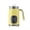yellow+silvery, variant on Milk Frother, Variable Temp And Froth Thickness Milk Frother And Steamer, 16.91oz Touch Control Foam Maker, Memory Function for Latte, Warm Milk, Hot Chocolate