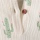thumbnail image 5 of Mamelucos para bebe niño Gibobby Trajes de algodón Jugar Mono Ropa infantil de manga corta Pijamas con estampado de dibujos animados Niñas Dormir Niños Verde 18 Meses, 5 of 5