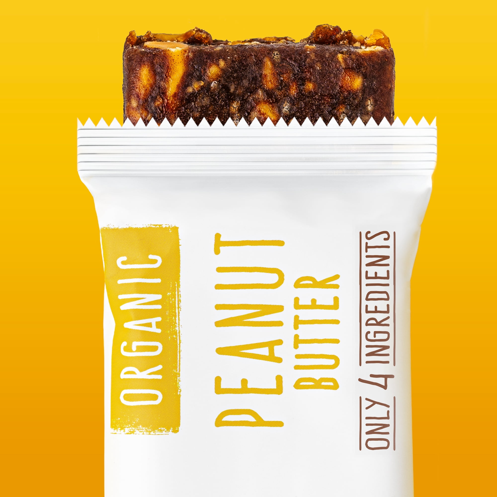 JONESBAR (Peanut Butter, 12 Count (Pack of 1)), USDA Organic Fruit & Nut Bar, Non-GMO, Kosher, Vegan, Gluten Free, Simple Snack Bar