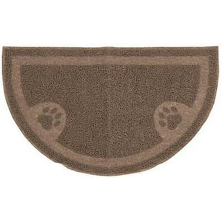 Rubber Litter - 1/2 Circle Rubber Litter Mat Unique Webbing Pattern Only One