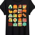 thumbnail image 3 of Instant Message - Japanese Snacks Oversized Relaxed Fit T-Shirt, 3 of 6