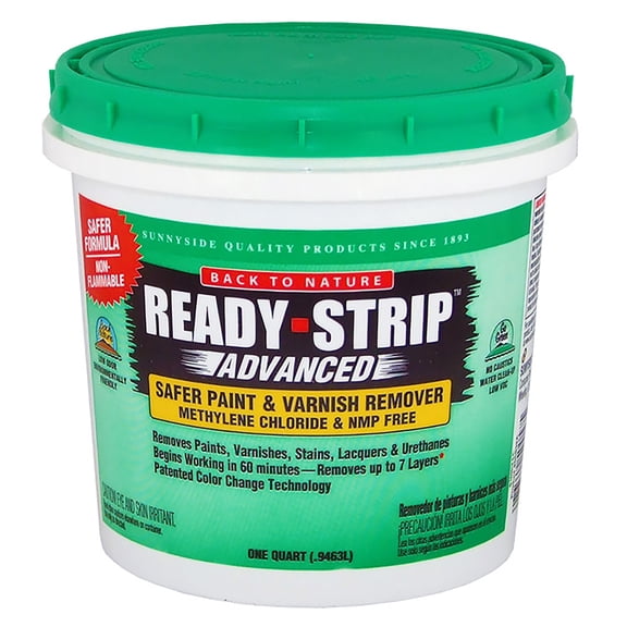 Sunnyside Back to Nature Ready-Strip Advanced Paint & Varnish Remover, 1 Quart