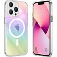 thumbnail image 6 of Entronix Magnetic Rainbow Holo Case For iPhone 12, Cute Clear Bumper Cover, 6 of 7
