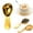 Gold, variant on ZOURIH 2 Tbsp(30ml) Coffee Scoop,Stainless Steel Measuring Spoons for Coffee,Protein Powder,Sugar,Easy Read Laser Engraved Mark,Short Handle Fits in Container,Rust-Resistant,Drop-Resistant,Gold