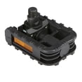 thumbnail image 3 of Pedales de bicicleta Pedales de bicicleta plegables Pedales de bicicleta de montaña negros Pedal de plataforma de ciclismo Accesorios de bicicleta Piezas de ciclismo 1 1, 3 of 5