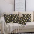 thumbnail image 7 of Throw Pillow Covers, Light Bulb Pattern grey Soft Square Pillow Cases with Invisible Zipper for Couch Bed Sofa, Farmhouse Fall Home Decor 18"x18", 7 of 7