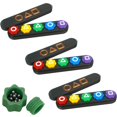thumbnail image 1 of Juego Gonggi Korean con bolas de acero, juego de 3 unidades, caja para calamar con sello, 1 of 6