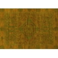 thumbnail image 1 of Ahgly Company Indoor Rectangle Abstract Yellow Modern Area Rugs, 6' x 9', 1 of 4