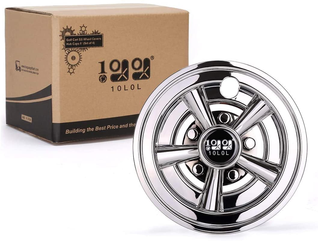Golf Cart Wheel Covers Hub Caps for 