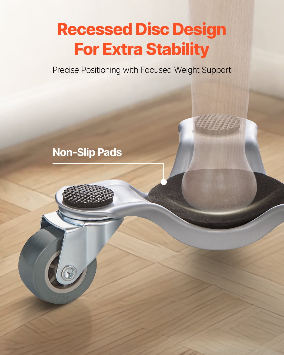KFFKFF Appliance Dolly, Supports up to 440 lbs, 3-Wheeled Steel 6.3" Tri-dolly, Robust Mover with Rotating Triangle Casters, Carbon Steel Surface, Furniture Elevation Moving Kit