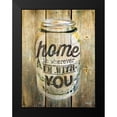thumbnail image 2 of Rae, Marla 12x14 Black Modern Framed Museum Art Print Titled - Home is Wherever Im With You, 2 of 5