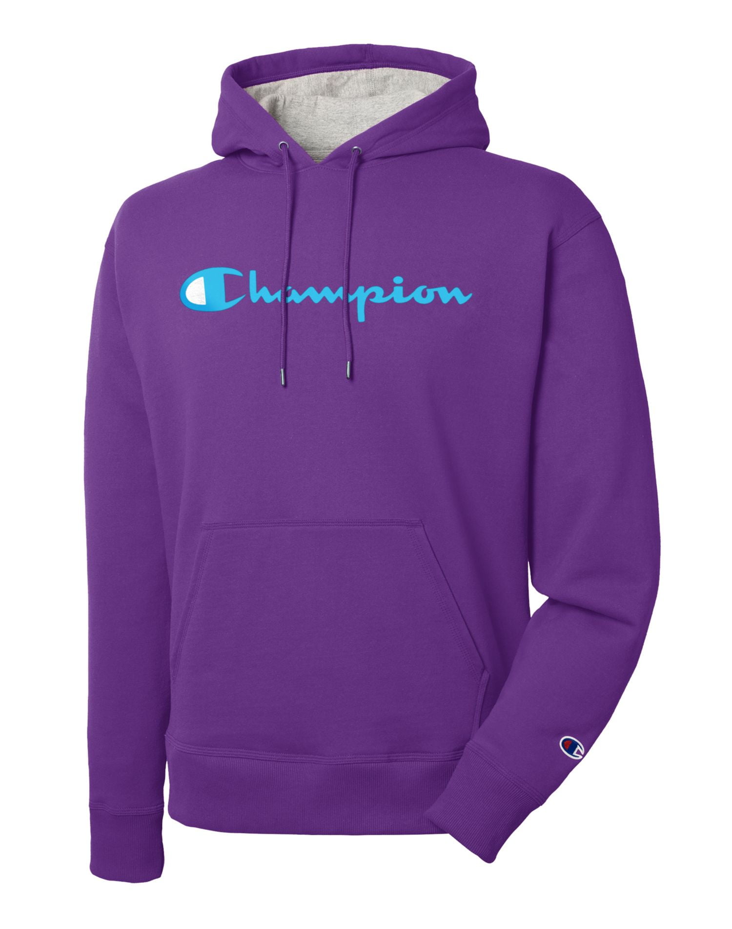 champion hoodie purple mens