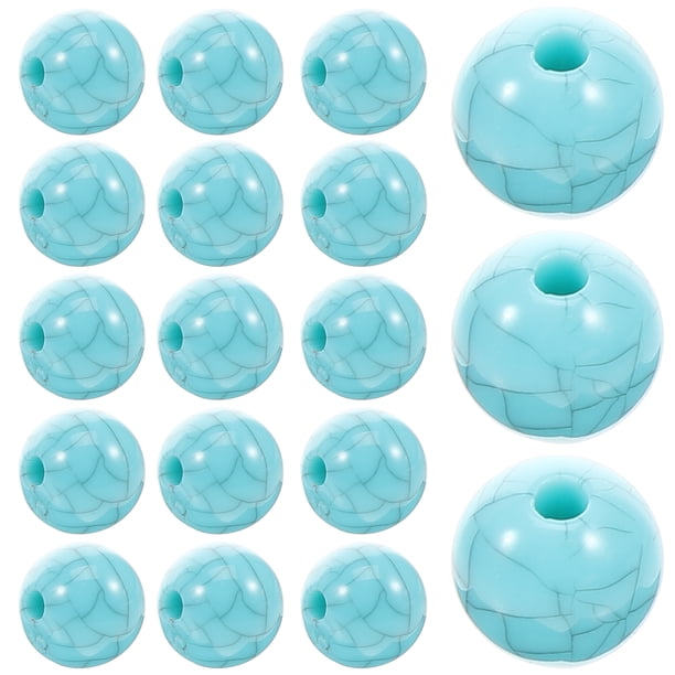 100 cuentas acrílicas delicadas, cuentas sueltas para hacer pulseras, para hacer joyas.