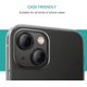 thumbnail image 5 of (negro) Film De Protection De Camra Arrire Compatible Avec Iphone 15/15 Plus, Protecteur D'objectif De Tlphone En Verre Tremp Hd Rsistant Aux Rayur, 5 of 5