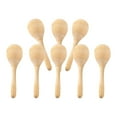 thumbnail image 3 of TISHITA 2x8x Wood Maracas Mini Hand Percussion Rattles for Painting Craft Decor Fiesta M, 3 of 8