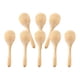 thumbnail image 2 of 8 maracas de madera, mini sonajeros de percusión manual para pintar, manualidades, decoración, fiestas, bricolaje M, 2 of 9