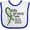 White and Royal, variant on Inktastic Life Grows On- Be an Organ Donor Boys or Girls Baby Bib