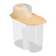 thumbnail image 1 of Tanque de Almacenamiento de Plástico Grande, Contenedor de Grano Grueso de 2,5 L, Caja Sellada para Almacenar Alimentos, Fácil de Limpiar y Usar, Organizador de Cocina, Uso En Restaurantes y, 1 of 2