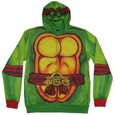 Teenage Mutant Ninja Turtles Mens Hoodie Sweatshirt - Sublimation Costume Front