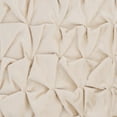 thumbnail image 3 of The HomeCentric Toss Pillow Cover, Decorative Pillow Covers Pack of 2, 14x14 inch (35x35 cm) Ivory, Velvet Throw Pillow Covers, Handmade Pillow Covers, Solid Color Pillow Covers, - Knotty Pearl Ivory, 3 of 5