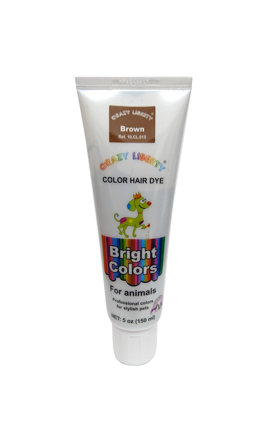 CRAZY LIBERTY Dog Hair Dye Gel, 5 Ounces, Permanent, NonToxic