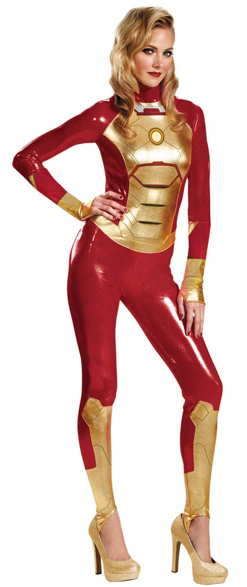 Adult Pepper Potts Lady Iron Man Mark 42 Costume Female Avenger