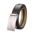 thumbnail image 1 of Cinturón de cuero Yuyangstore con hebilla automática para hombre 115cmx3.5cm, 1 of 8