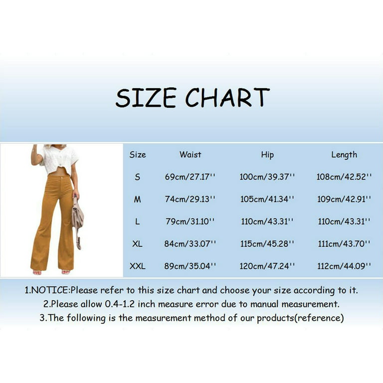 Women Corduroy Flare Pants Womens Work Pants Office Casual Straight Leg  Womens Fitted Pants for Work Comfortable Pants for Women Casual Casual  Summer Pants for Women plus Size Big And Tall Beach