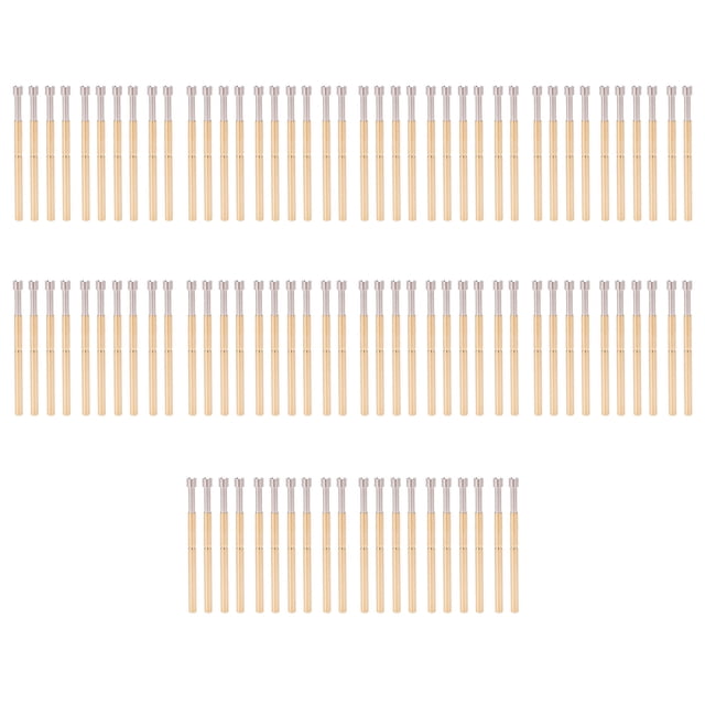 Pogo Pin Pogo Pin Test Tools Brass Material 33.35mm/1.3in Length Stable Conductivity Concave Head Type For Game Consoles For Charging Generators ANGGREK Hardware