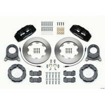 Wilwood Dynapro 6 Front Hat Kit 11.75in Rotor 66-75 Ford Bronco Dana 30/44 w/Lines
