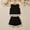 Black, variant on Zpanxa Girls 2 Piece Sleeveless Set Wavy Ribbed Knit Cami Tops with Elastic Waist Pull On Shorts Solid Color Soft Casual Comfy Matching Outfits for Kids Ages 1-10 Years Daily Play