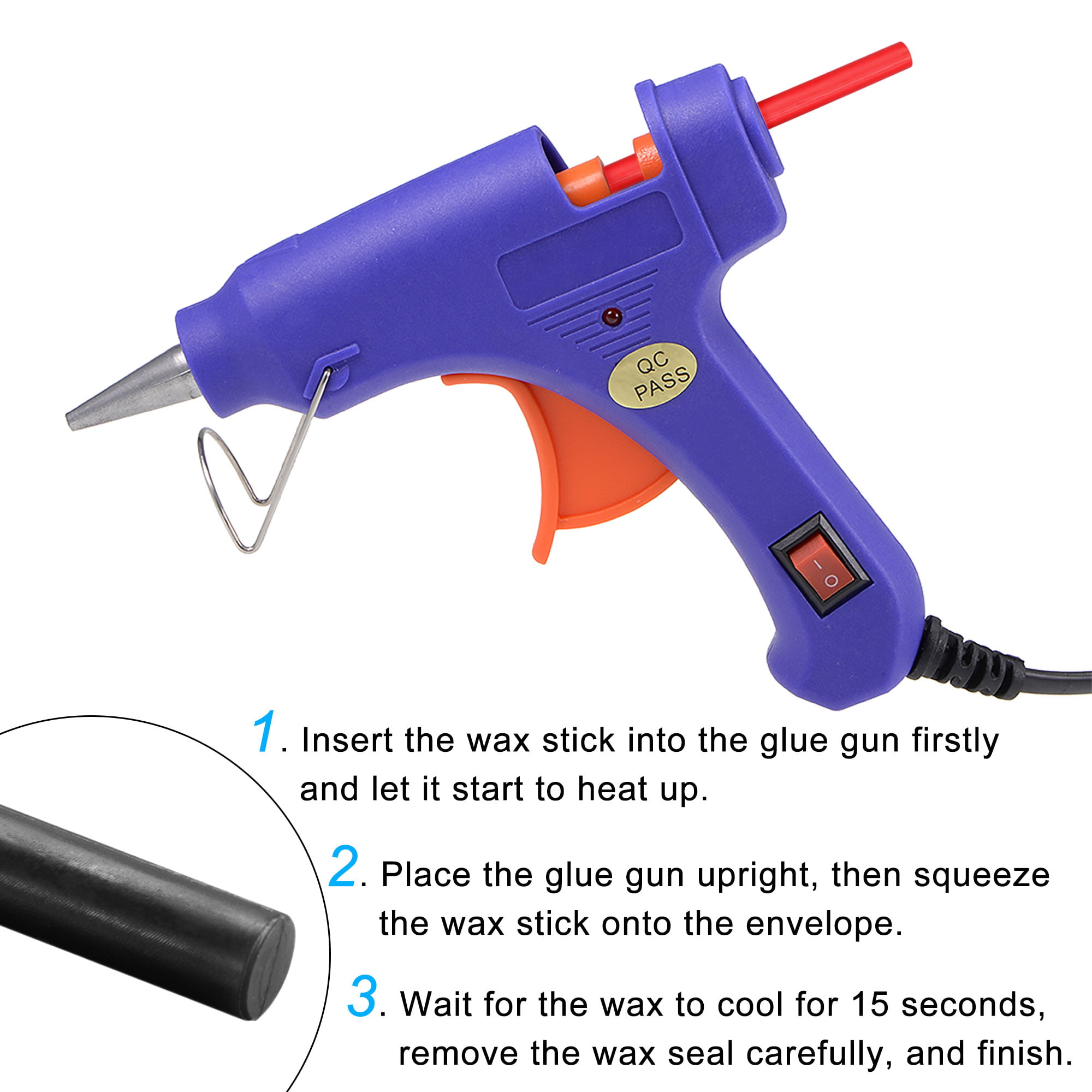 20 PCS Sealing Wax Stick 10mm For Sealing Gun Melting Stamp