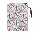 thumbnail image 2 of HELLHERO Heart-Shaped British Flag Classic Book Covers with Washable Pocket Polyester Book Organzier Holder Lightweight for Mother Notebook 11.4 X 8.66 Inch, 2 of 6