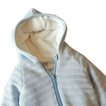 

Amazing Snazzy Hooded Full Knitted Boys and Girls Romper