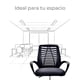 thumbnail image 2 of Silla de Oficina Giratoria OLU Ergonómica de Malla Altura Ajustable Silla Escritorio OLU OLUMESH/Ejecutiva Mesh/Ergonomica, 2 of 7