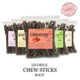 thumbnail image 5 of Aroma Depot Licorice Root  Sticks, 10 Pack of 2 oz Bags – Whole Dried Glycyrrhiza Glabra Sticks, Natural Botanical Root, Product of Turkey, 5 of 7