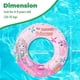 thumbnail image 2 of Mermaid Inflatable Rings for Kids, Durable Kids Inflatable Pool Floats Girls 4-9 Years, Inflatable Floats Swimming Rings for Kids Pool Party, 2 of 5