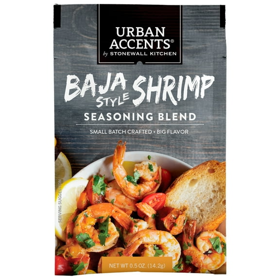 Urban Accents Baja-Style Shrimp Seasoning Blend, 0.5 oz. Pouch