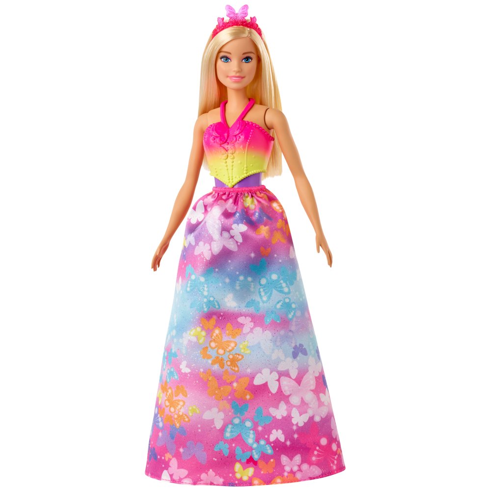 Barbie Dreamtopia Dress Up Doll Gift Set, 12.5-Inch, Blonde with 3