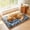Blue#2XL, variant on huayou Rectangular Pet Sleeping Mat, Vintage Printed Fabric with Soft Thick Padding, Durbale Washable Cushion Pad for Indoor Cats Small Dogs Daily Rest, L Size