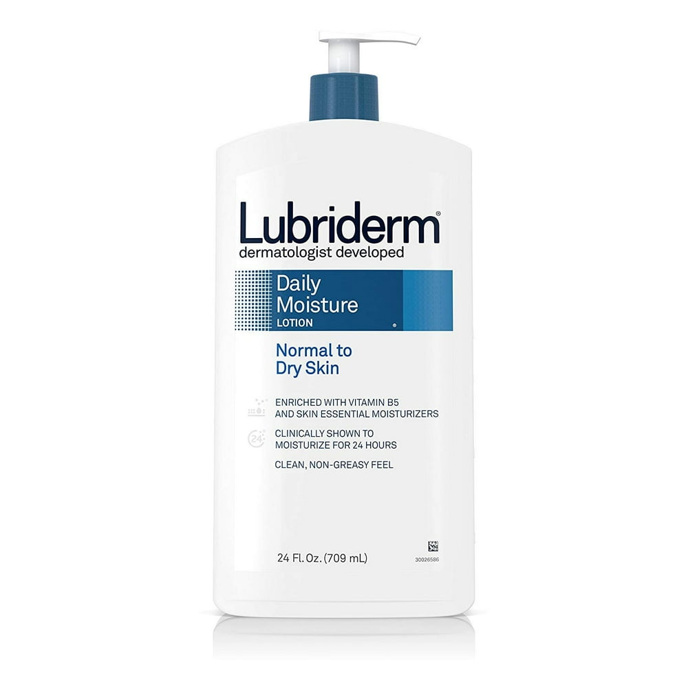 Lubriderm Daily Moisture Normal To Dry Skin Lotion, 24 Fl. Oz