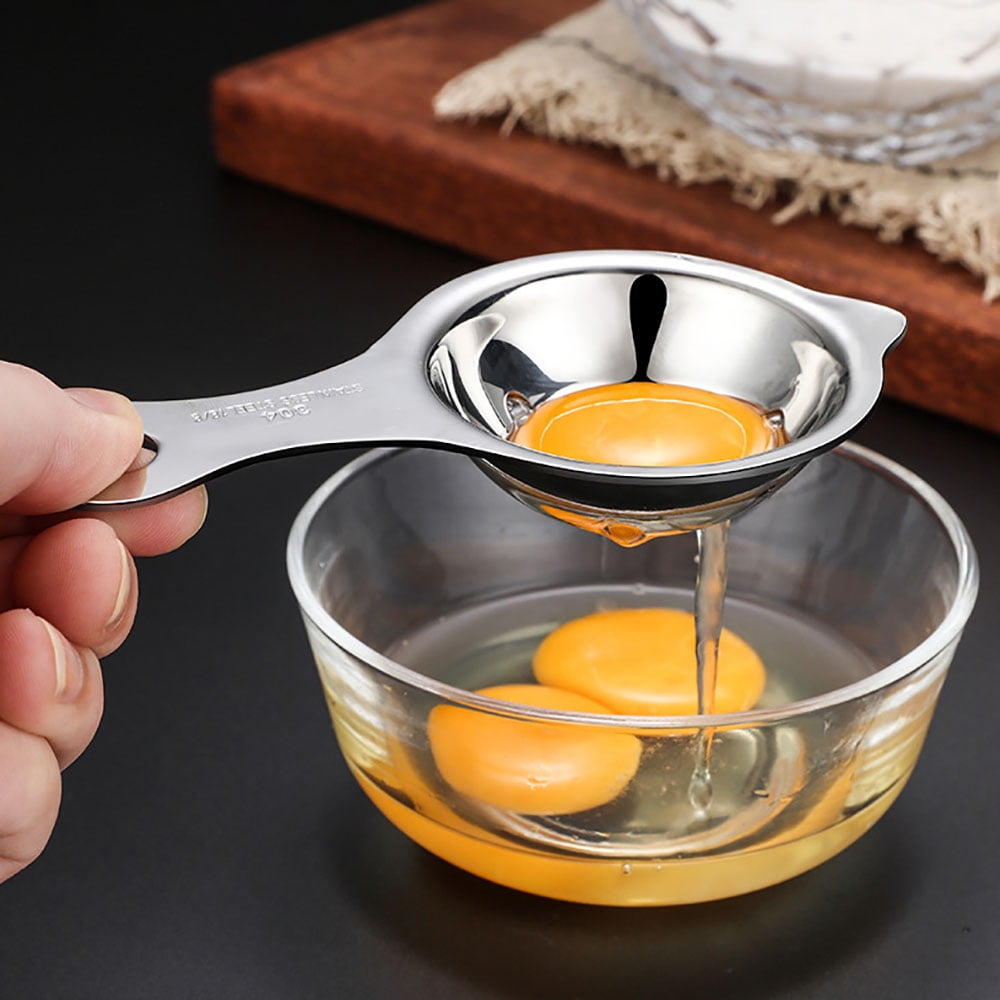 Details about   Steel Egg Yolk Separator Divider Cooking Sweets Gadget Kitchen U7U2 